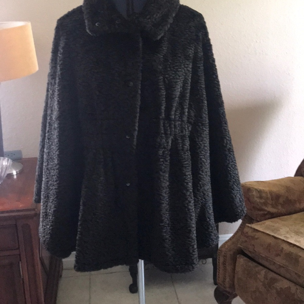 Faux fur deep brown